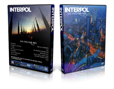 Artwork Cover of Interpol 2007-11-13 DVD Milan Proshot