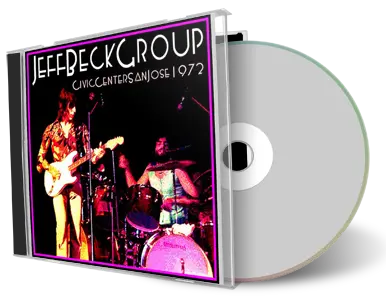 Artwork Cover of Jeff Beck 1972-08-12 CD San Jose Audience