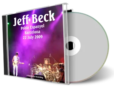 Artwork Cover of Jeff Beck 2009-07-22 CD Barcelona Audience