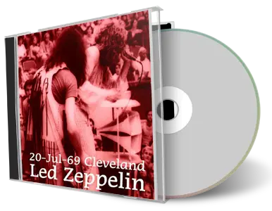 Artwork Cover of Led Zeppelin 1969-07-20 CD Cleveland Audience