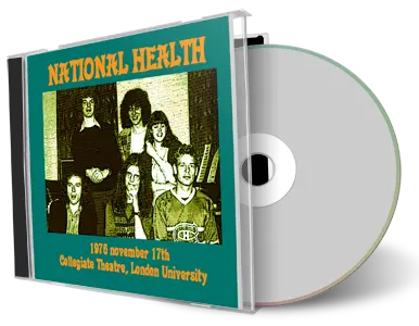 Artwork Cover of National Health 1976-11-17 CD London Audience