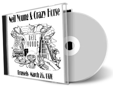 Artwork Cover of Neil Young 1976-03-25 CD Brussels Audience