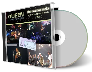 Artwork Cover of Queen 2008-09-23 CD Antwerp Audience