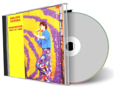 Artwork Cover of Rolling Stones 1990-07-21 CD Manchester Audience