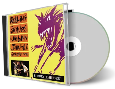 Artwork Cover of Rolling Stones 1990-08-03 CD Gothenburg Soundboard