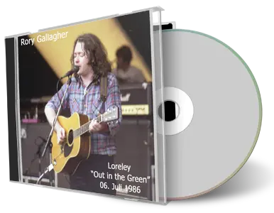 Artwork Cover of Rory Gallagher 1986-07-06 CD St Goarshausen Audience