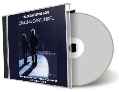 Artwork Cover of Simon And Garfunkel 2004-07-31 CD Rome Audience