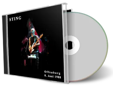 Artwork Cover of Sting 1988-06-08 CD Offenburg Audience