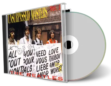 Artwork Cover of The Beatles Compilation CD Unsurpassed Masters Vol 3 Soundboard