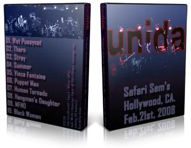 Artwork Cover of Unida 2008-02-21 DVD Hollywood Audience