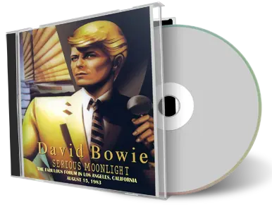 Artwork Cover of David Bowie 1983-08-15 CD Los Angeles Audience