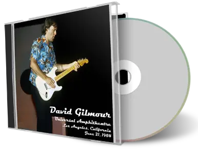 Artwork Cover of David Gilmour 1984-06-21 CD Los Angeles Audience