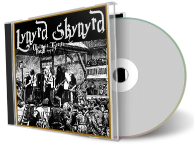 Artwork Cover of Lynyrd Skynyrd 1974-12-09 CD Paris Audience