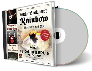 Artwork Cover of Rainbow 2018-04-18 CD Berlin Audience