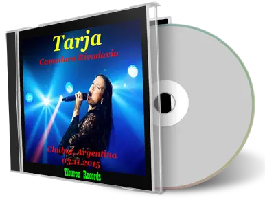 Artwork Cover of Tarja Turunen 2015-11-03 CD Comodoro Rivadavia Audience