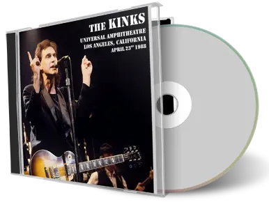 Artwork Cover of The Kinks 1988-04-23 CD Los Angeles Audience