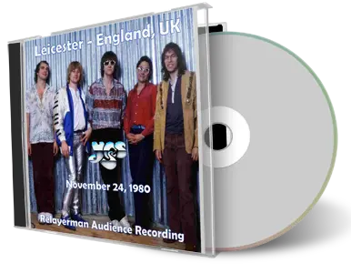 Artwork Cover of Yes 1980-11-24 CD Leicester Audience