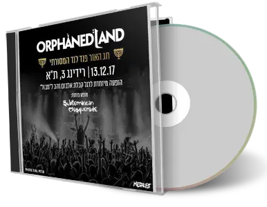 Artwork Cover of Orphaned Land 2017-12-13 CD Tel Aviv Audience