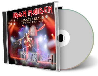 Artwork Cover of Iron Maiden 2018-06-09 CD Munchen Audience