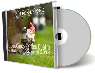Artwork Cover of Los Cinco Felices Cuatro 2018-05-05 CD Haldern Audience