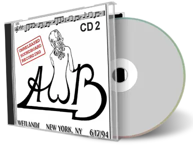 Artwork Cover of Average White Band 1994-06-17 CD New York City Soundboard