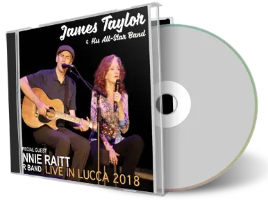 Artwork Cover of Bonnie Raitt and James Taylor 2018-07-20 CD Lucca Audience