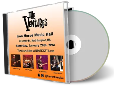 Artwork Cover of The Ventures 2018-01-20 CD Northampton Audience