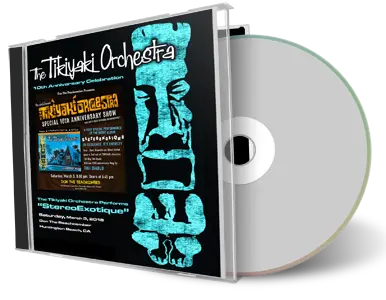 Artwork Cover of Tikiyaki Orchestra 2018-03-03 CD Huntington Beach Audience