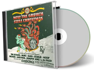 Artwork Cover of Various Artists Compilation CD How The Grouch Stole Christmas 2016 Vol 2 Audience