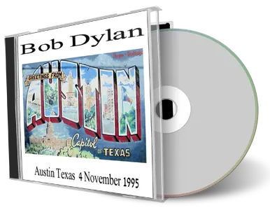 Artwork Cover of Bob Dylan 1995-11-04 CD Austin Audience