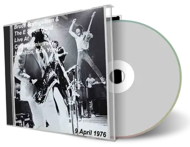 Artwork Cover of Bruce Springsteen 1976-04-09 CD Hamilton Audience