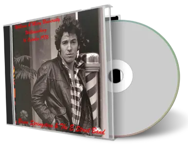Artwork Cover of Bruce Springsteen 1976-10-16 CD Williamsburg Audience