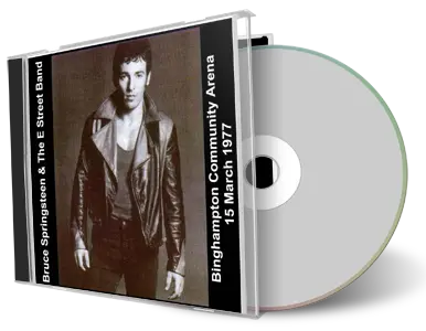 Artwork Cover of Bruce Springsteen 1977-03-15 CD Binghampton Audience