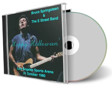 Artwork Cover of Bruce Springsteen 1980-10-31 CD Los Angeles Audience