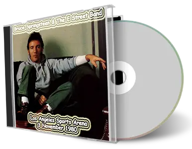 Artwork Cover of Bruce Springsteen 1980-11-03 CD Los Angeles Audience