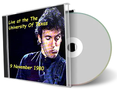 Artwork Cover of Bruce Springsteen 1980-11-09 CD Austin Audience