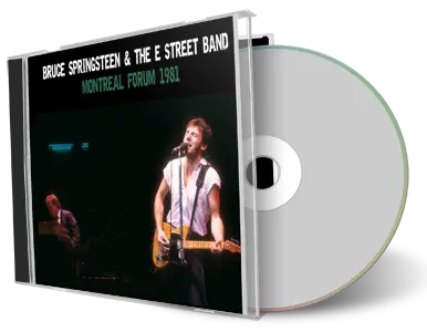 Artwork Cover of Bruce Springsteen 1981-01-23 CD Montreal Audience