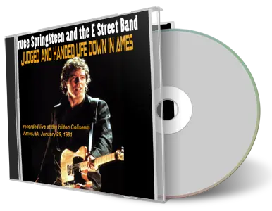 Artwork Cover of Bruce Springsteen 1981-01-29 CD Ames Audience
