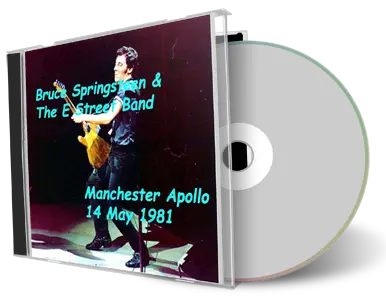 Artwork Cover of Bruce Springsteen 1981-05-14 CD Manchester Audience