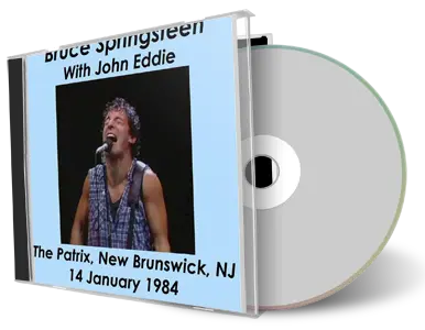 Artwork Cover of Bruce Springsteen 1984-01-14 CD New Brunswik Audience
