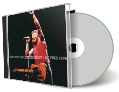 Artwork Cover of Bruce Springsteen 1984-07-06 CD Cincinnatti Audience