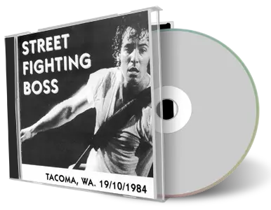 Artwork Cover of Bruce Springsteen 1984-10-19 CD Tacoma Audience
