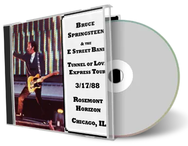Artwork Cover of Bruce Springsteen 1988-03-17 CD Chicago Audience
