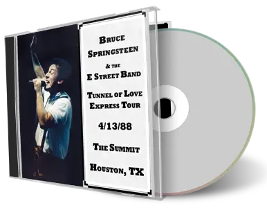 Artwork Cover of Bruce Springsteen 1988-04-13 CD Houston Audience