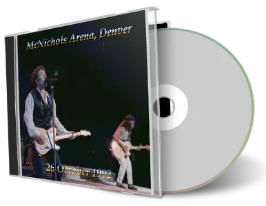 Artwork Cover of Bruce Springsteen 1992-10-26 CD Denver Audience