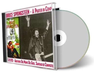 Artwork Cover of Bruce Springsteen 1993-05-09 CD Santiago Audience