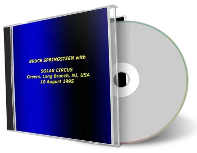 Artwork Cover of Bruce Springsteen 1995-08-10 CD Long Branch Audience