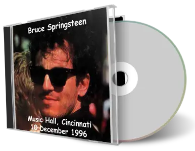 Artwork Cover of Bruce Springsteen 1996-12-10 CD Cincinnati Audience