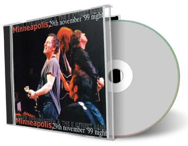 Artwork Cover of Bruce Springsteen 1999-11-29 CD Minneapolis Soundboard