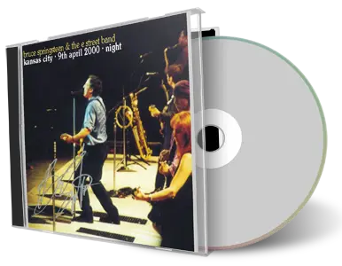 Artwork Cover of Bruce Springsteen 2000-04-09 CD Kansas City Soundboard